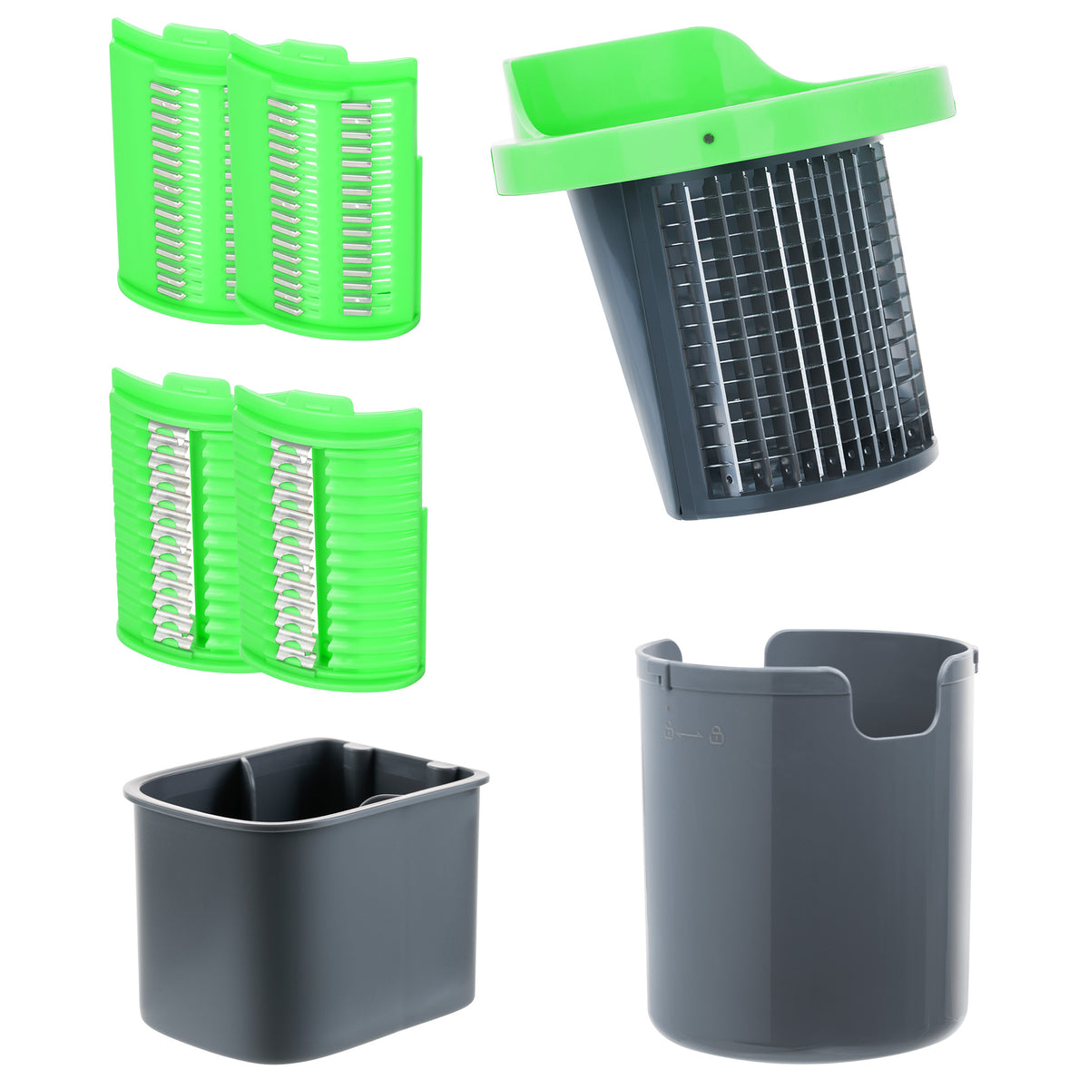 Ekstra Tilbehørssett til Nicer Dicer Electro – 7 deler